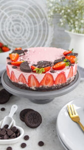 Oreo Erdbeer Cheesecake – no bake